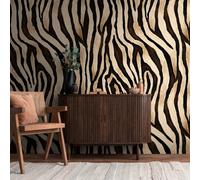 Exóticas Papel de Pared Pintado Con Wilden Rayas Cebra Y Un Großflächigen