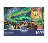 Exótico 1000 Piezas Animales Rompecabezas De Desafiantes Impossible Puzzle Juguetes Juego Familiar para Adultos Y Niños Regalos 38x26cm/1000pcs