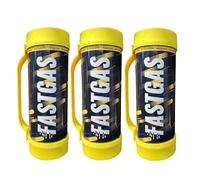 ExoticWhip Fresa 2000 g N2O para cremas - Equivalente a 266 Cápsulas de nata - Cilindro de acero inoxidable de alta calidad para preparar nata, perfecto para la preparación en fiestas.