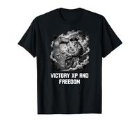 EXP DE LA Victoria Y LA Libertad George Washington Gamer Divertido Camiseta