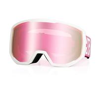EXP VISION - Máscara de esquí Pro antiniebla gafas de esquí, 100% protección UV400 máscaras de snowboard, máscara y gafas de esquí para moto, monopatín para hombres, mujeres, niños y niñas