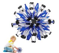 Expandable Breathing Ball Toy - Telescopic Magic Sphere, 1 Unit Geometric Folding Globe For Stress Relief, Flexible Growing With Colorful Joints, Playroom Gear, Sensory Prop For Nursery