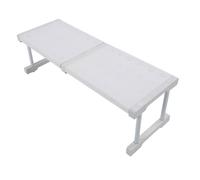 Expandable Closet Shelf Organizer Storage Rack DIY Divider for Wardrobe Cupboard Bathroom 24cm Width 32cm Height (Length 47-68cm / 18.5-26.8in)