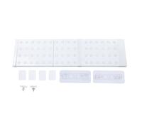 Expandable Closet Tension Shelf Punch 20KG Full Coverage Adjustable Wardrobe Dividers No Drilling Easy Installation Durable Steel ABS PP Material Multifunctional Storage (Expandable Length 71-92cm /