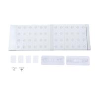 Expandable Closet Tension Shelf Punch 20KG Full Coverage Adjustable Wardrobe Dividers No Drilling Easy Installation Durable Steel ABS PP Material Multifunctional Storage (Expandable Length 51-72cm /