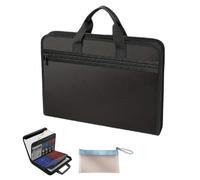 Expandable File Organizer - 13-Pocket Document Storage for Home & Office,Portable Document Folder