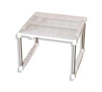 Expandable Locker Shelf - Retractable Storage Rack Strong & Damage-Free Wardrobe Adjustable Size L32-40cm H23cm W35-45cm Home & Office!