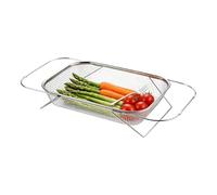 Expandable Stainless Steel Sink Colander Fruit Vegetable Strainer