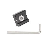 Expansión 3/8in-16 Cold Shoe Mount Adaptador de Aleación de Aluminio para Uso Versátil con Dispositivos De Foto Y Video