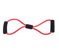 Expansión Banda de Resistencia, 8 Formas Expansión Bandas de Entrenamiento de Resistencia Entrenamiento Cuerda Tubo Entrenamiento Ejercicio físico para Yoga Gimnasio(Rojo)