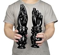 expansión de la mano puño y succión del pie puño anal vaginal dedo color negro, mano izquierda(LinkeHand)