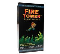 Expansión del juego de mesa Fire Tower Rising Flames: Deluxe Expansion con 2 mini expansiones. Un juego de estrategia rápido competitivo de lucha contra incendios (se requiere juego base)