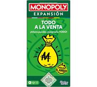 Monopoly EXPANSIÓN Todo a la Venta (Requiere del Juego de Mesa Monopoly clásico para Jugar) - Versión en español