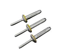 Expansión tipo golpe, Remaches ciegos estructurales de aluminio, paquete 500 unidades, varios tamaños(7.5x28mm)