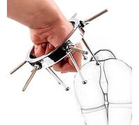 Expansor anal de metal Dilatador anal Espéculo vaginal Tapón anal grande Butt Plug SM Fisting Fetiche Masturbación Juguete sexual para hombres Mujeres Parejas