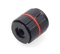 Expansor de auriculares de bicicleta de aleación de aluminio para horquillas de carbono y metal de 28,6 mm con diseño de moleteado CNC para una sujeción segura en bicicletas de carretera y montaña