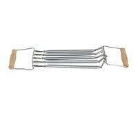 Expansor de Pecho de Muelles, Ejercitador Pectoral con Mangos Ergonómicos Tensores de Acero Extraíbles de Gran Elasticidad Equipo de Fitness para Entrenamiento de Fuerza, 60 cm