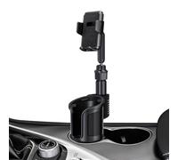 Expansor de Portavasos para Coche | 2 En 1 Expansor De Bebidas con Soporte para Teléfono - Rotacion De 360 Grados Extensor De Portavasos Antideslizante - para Coche, Camión, Conducción, Viaje y