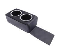 Expansor de portavasos para coche, organizador de almacenamiento moderno de cuero, soporte para bebidas para asiento trasero, organizador para teléfono, aperitivos, botella remota, SUV, camión, sedán