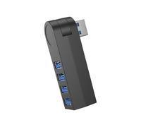 Expansor de puerto USB con conexiones tipo | Conexiones tipo A para unidades de almacenamiento y discos duros externos, junta giratoria, configuración