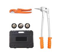 Expansor de Tuberías, Pex Tube Expander 1/2 3/4 1 Inch OD Manual Lever Tool With 3 Expansion Heads Pipe Cutter
