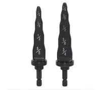 Expansor de tubo de cobre métrico inglés, para diseño de mango hexagonal para uso de taladro manual (B)