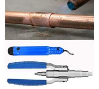 Expansor de tubo de cobre, Protable 1/4"5/16" 3/8"1/2" 5/8"3/4" 7/8"Expansor de tubo de cobre con herramienta de desbarbado de tubos Herramienta de instalación de aire acondicionado