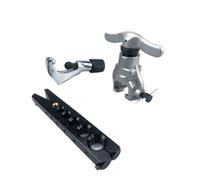 Expansor de tubo excéntrico de una sola férula de 6 orificios for aire acondicionado, tubo de cobre, kit de herramientas de abocardado excéntrico de boca acampanada,para expansión de tubos de cobre(M