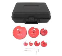 Expansor de Tubos PVC Profesional, Kit de Herramientas con Mango Cómodo, Durable y Resistente a la Corrosión - Alta Eficiencia, Uso Versátil para Tuberías de Agua y Drenaje (7 piezas)