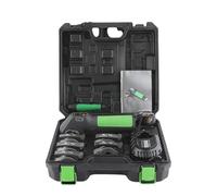 Expansor EléCtrico De Tubos De Cobre, Alimentado Por BateríA De Litio, Herramienta De Abocardado De 1/4" A 3/4", Abocardador De Tubos ExcéNtrico De 45° Con 5 Abrazaderas