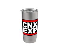 Expatriado en Chiang Mai CNX EXP Tailandia Nómada Digital Vaso térmico de acero inoxidable de doble pared