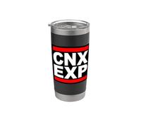 Expatriado en Chiang Mai CNX EXP Tailandia Nómada Digital Vaso térmico de acero inoxidable de doble pared