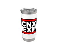 Expatriado en Chiang Mai CNX EXP Tailandia Nómada Digital Vaso térmico de acero inoxidable de doble pared
