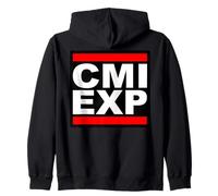 Expatriado en Chiang MAI Tailandia CMI EXP Nómada Digital Sudadera con Capucha