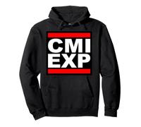 Expatriado en Chiang MAI Tailandia CMI EXP Nómada Digital Sudadera con Capucha