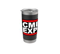 Expatriado en Chiang Mai Tailandia CMI EXP Nómada Digital Vaso térmico de acero inoxidable de doble pared