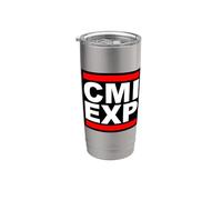 Expatriado en Chiang Mai Tailandia CMI EXP Nómada Digital Vaso térmico de acero inoxidable de doble pared