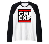 Expatriado en Chiang Rai Tailandia CRI EXP Nómada Digital Camiseta Manga Raglan