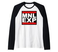 Expatriado en Manila MNL EXP Nómada Digital Filipinas Cebu Camiseta Manga Raglan