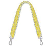 Expatrié Asas para Bolsos Azul Amarillo - Yasmine - Asa Intercambiable para Bolso Bandolera Crossbody Bag De Mujer - Correa Corto con Mosquetón - Accesorios Bolsas