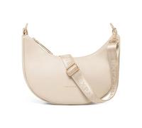 Expatrié Bolso Bandolera Mujer Beige - Lea Small - Half Moon Bag - Riñonera de Media Luna - Bolso de Hombro Redondo de Piel Vegana - Repelente al Agua