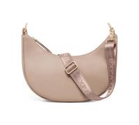 Expatrié Bolso Bandolera Mujer Marrón - Lea Small - Half Moon Bag - Riñonera de Media Luna - Bolso de Hombro Redondo de Piel Vegana - Repelente al Agua