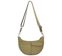 Expatrié Bolso Bandolera Mujer Verde - Vivy - Bolso Riñonera de Media Luna - Crossbody Puffer Bag - Bolso de Mano con Correa Ajustable - Impermeable