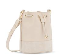 Expatrié Bolso Bandolera para Mujer Beige - Sarah Small - Pequeño Bolso de Hombro Elegante - Casual Crossbody Bag para Uso Diario - Bolsos de Mano Mujeres - Cuero Vegano