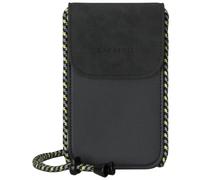 Expatrié Bolso Movil Mujer Negro - Amelie - Bolso Pequeño - Mini Bolsa Bandolera Para Ocio y Festivales - Elegante Cartera Moderna para Fundas de Móviles