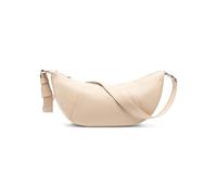 Expatrié Bolso de Hombro Mujer Beige - Alba - Elegante Bolso Bandolera con Diseño de Croissant - Bolsa de Mano Semicircular de Cuero Vegano - Repelente al Agua