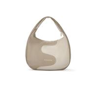 Expatrié Bolso de Hombro Mujer Beige Cream - Lina - Slouchy Hobo Bag Tamaño Mediano con Cremallera - Bolso Bicolor para Trabajo, Universidad, Todos los Días - Cuero Vegano