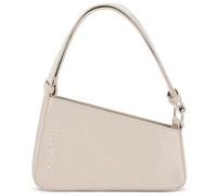 Expatrié Bolso de Hombro Mujer Beige - Georgia - Bolso Bandolera Asimétrica - Bolsa de Mano Pequeño para el Día y la Noche - Y2K Bolso Vintage de Cuero Vegano - Correa Ancha para el Hombro