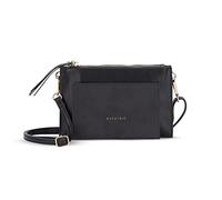 Expatrié Bolso de Mano Mujer Negro - Isabelle - Bolso de Fiesta Bandolera con Correa de Hombro desmontable - Clutch Pequeño para Bodas y Ceremonia