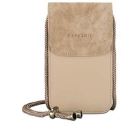 Expatrié Bolso Movil Mujer Beige - Amelie - Bolso Pequeño - Mini Bolsa Bandolera Para Ocio y Festivales - Elegante Cartera Moderna para Fundas de Móviles